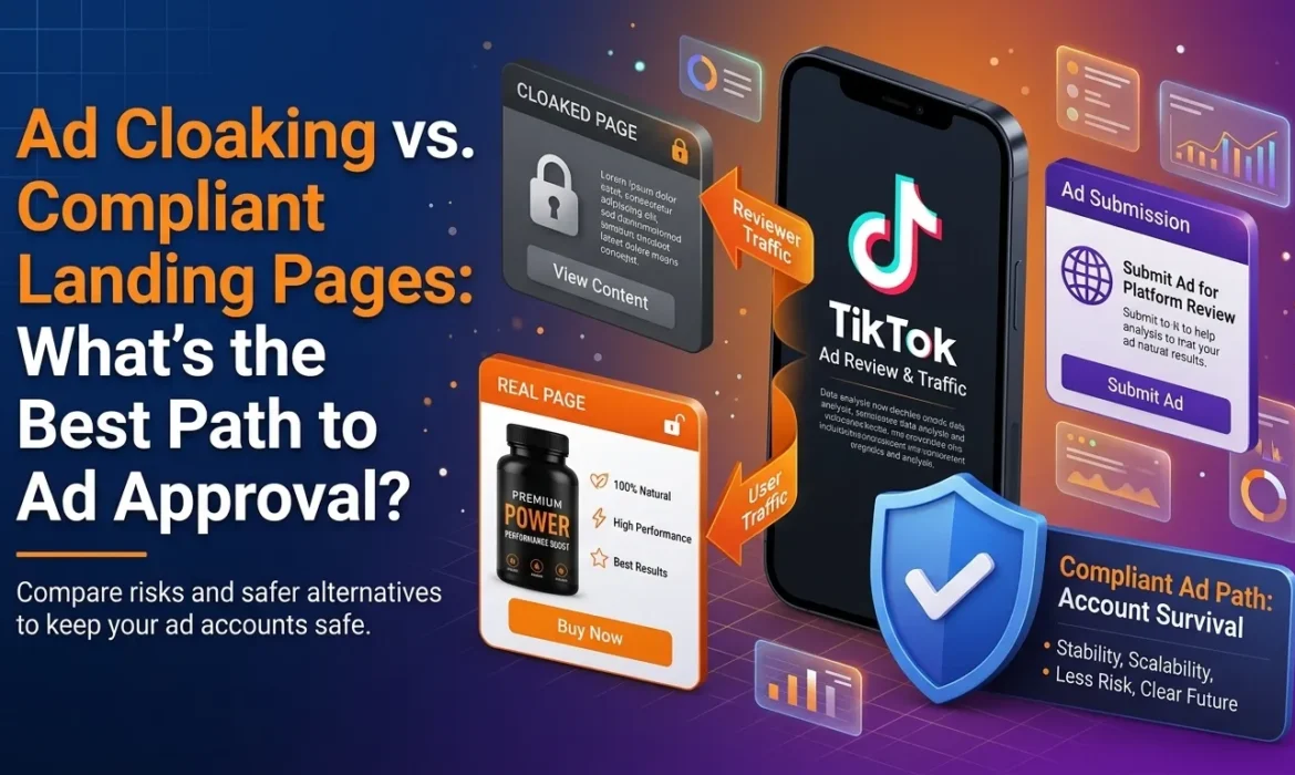 Ad Cloaking vs Compliant land page